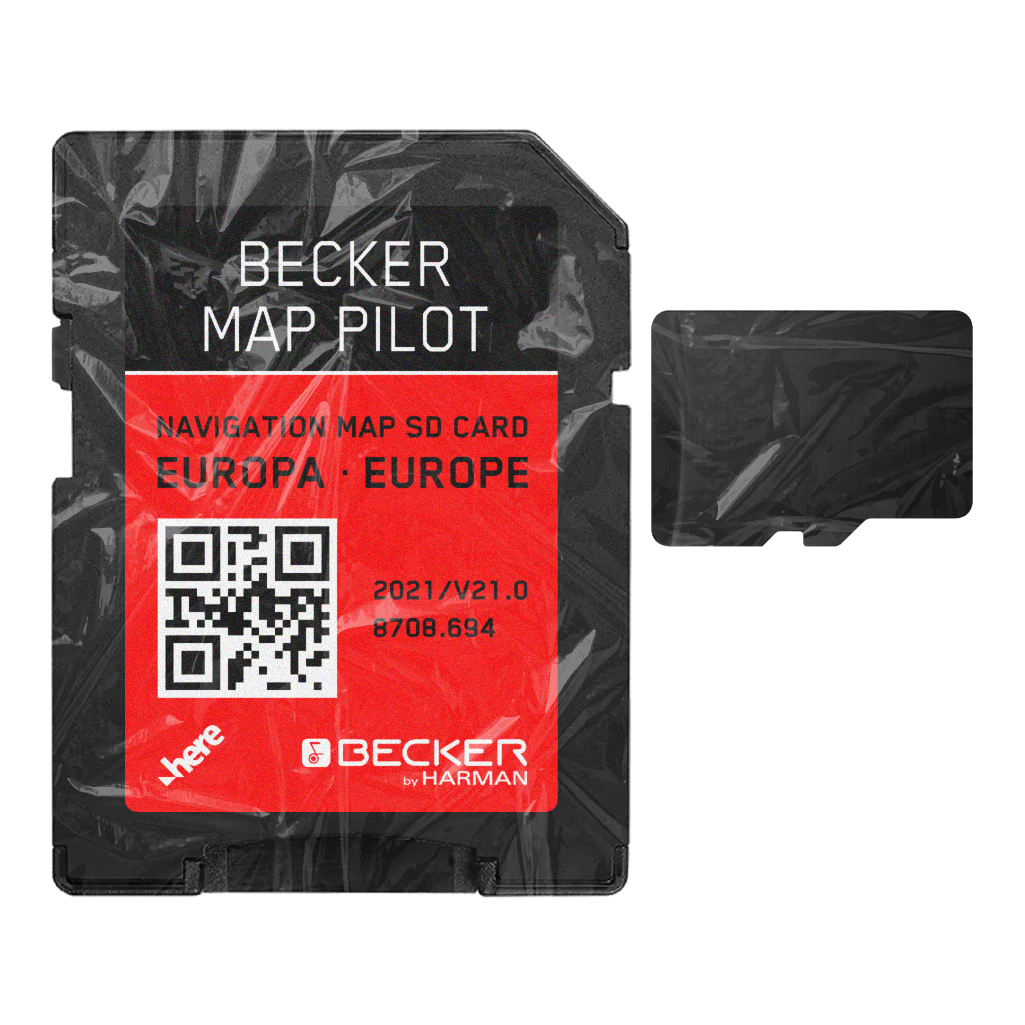 ost Løsne Låne Mercedes Becker V21 Europe Map Sat Nav Micro SD Card (A1729064401) – Sat Nav  Team